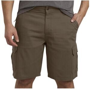 Wrangler Men’s Cargo Shorts Size 30 Tan 10.5” Inseam NWT